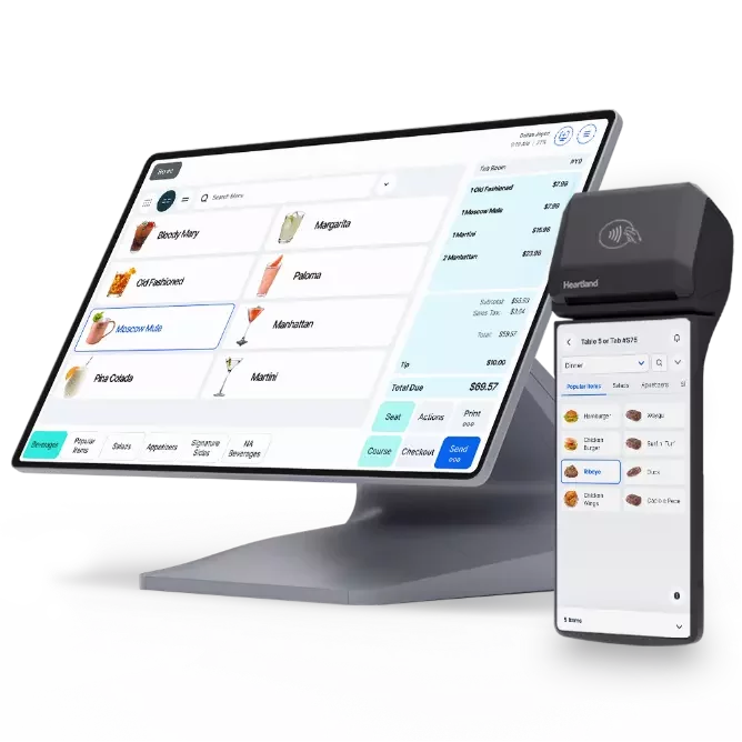 Cloud based point of sale for restaurants